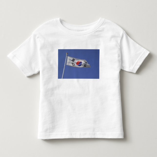 Südkoreanische Flagge Kleinkind T-shirt (Vorderseite)