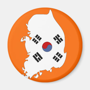 Südkoreanische Flagge Magnet
