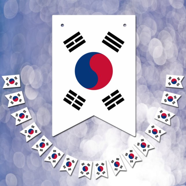 Südkoreanische Flagge & Party Südkoreanische Banne (Von Creator hochgeladen)