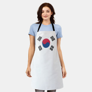 Südkoreanische Flagge Schürze