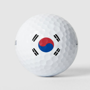 Südkoreanische Flagge Südkoreanisches Patriotikum Golfball