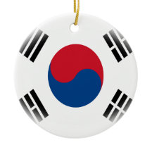 Südkoreanische Flagge Taeguki