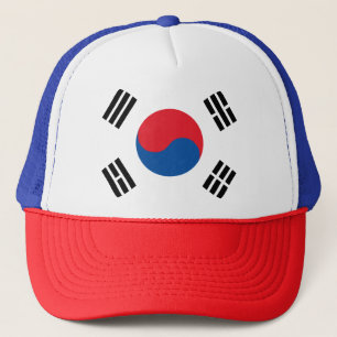 Südkoreanische Flagge Truckerkappe