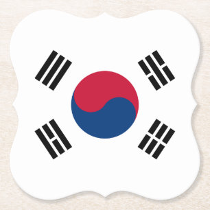 Südkoreanische Flagge Untersetzer