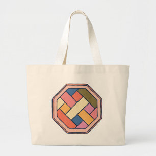 Südkoreanische Musterkunsttasche Jumbo Stoffbeutel