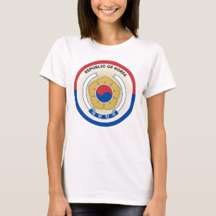 Südkoreanische Nationalen Emblemzirkel T-Shirt