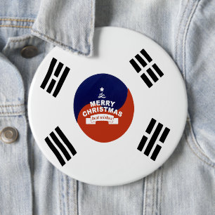 Südkoreanische Nationalflagge: Koreanischer Taegeu Button