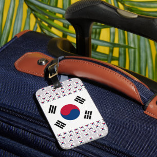 Südkoreanische Nationalflagge: Koreanischer Taegeu Gepäckanhänger