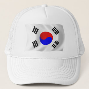 Südkoreanischer Flaggenhut Truckerkappe