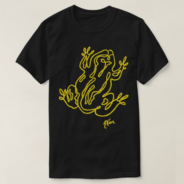 Südkorroborefrosch Australische YELLOW-Serie T-Shirt (Design vorne)