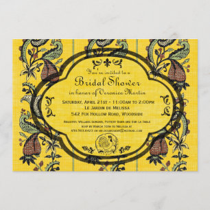 Südlich Brautparty Frankreichs Provencal laden Sie Einladung