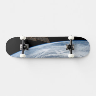 Südlich der Aleutianischen Inseln herrschen Wolken Skateboard