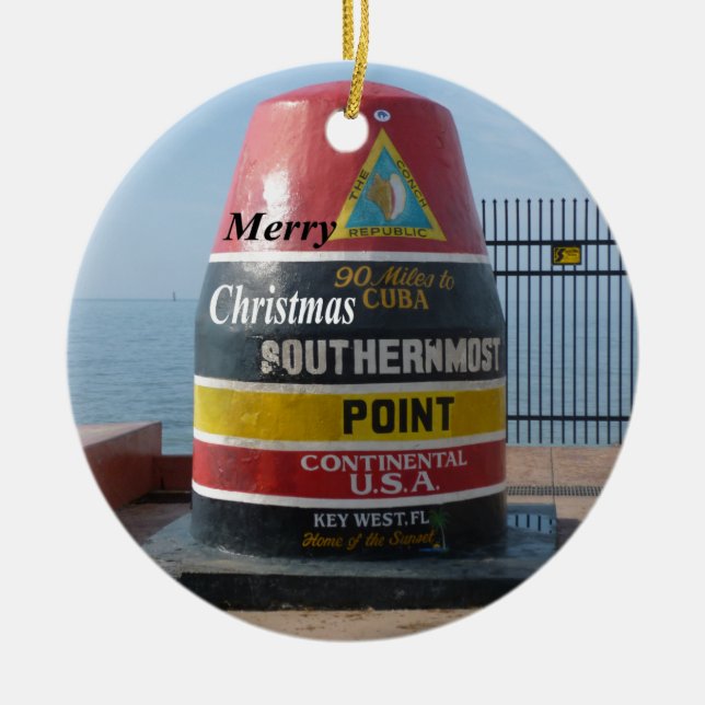 Südlich die meiste Markierung Keramik Ornament (Vorne)