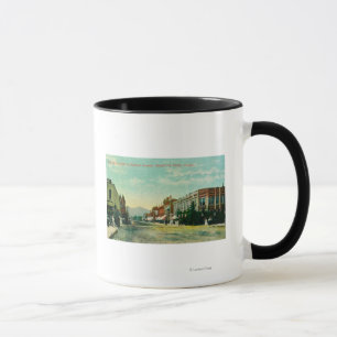Südliche Ansicht der 6. Straße von der Eisenbahn Tasse