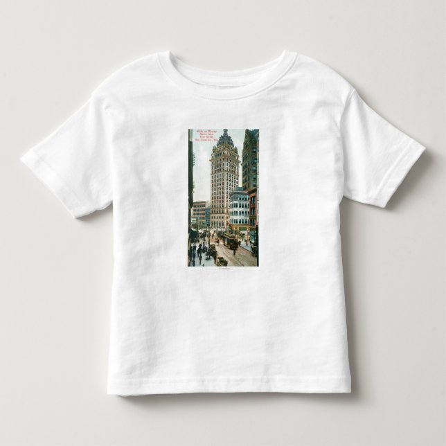 Südliche Ansicht über Kearny St. von Posten-St. Kleinkind T-shirt (Vorderseite)