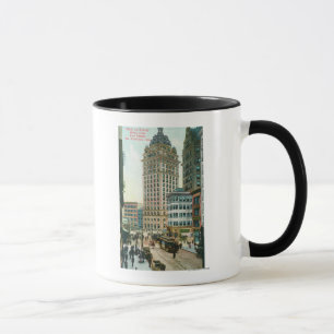 Südliche Ansicht über Kearny St. von Posten-St. Tasse