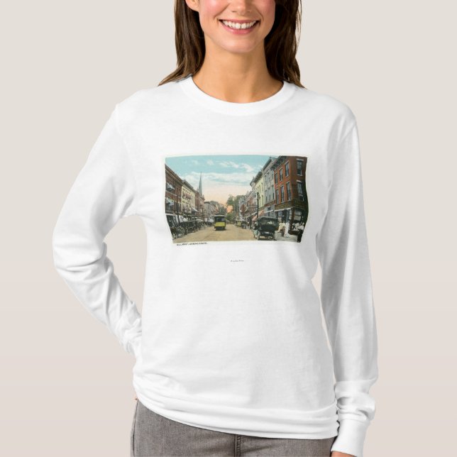 Südliche Ansicht von Wall Street T-Shirt (Vorderseite)