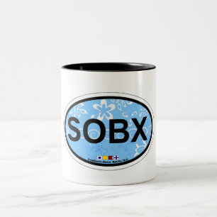 Südliche äußere Banken Zweifarbige Tasse