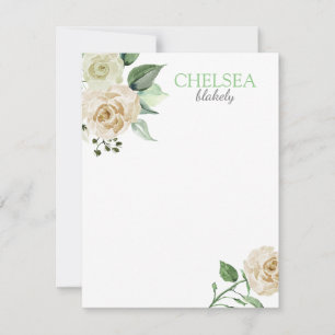 Südliche Blüten Mitteilungskarte