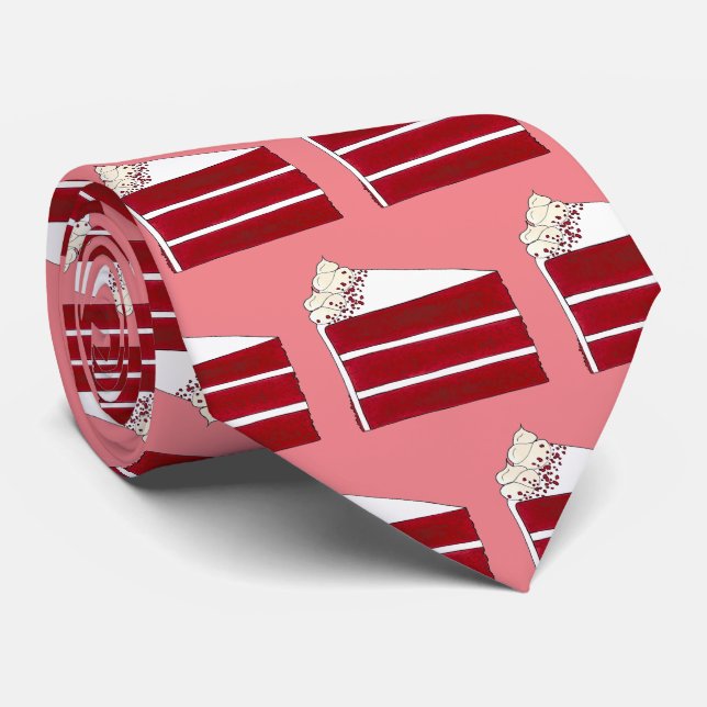 Südliche Brotbäckerei mit rotem Velvet Krawatte (Gerollt)