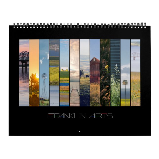 Südliche Dakota-Landschaften 2021 Kalender (Titelbild)