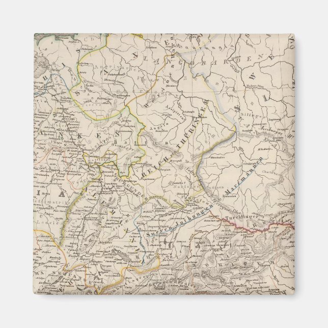 Südliche Donauländer Magnet (Vorne)