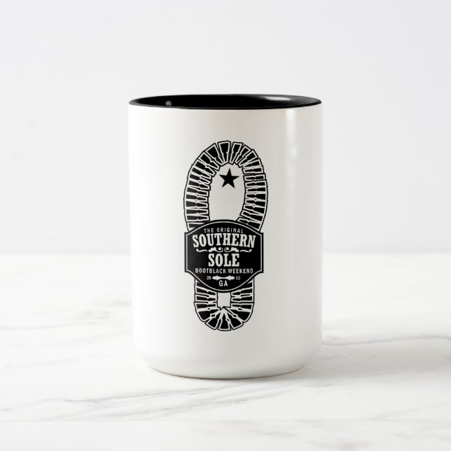 Südliche einzige Kaffee-Tasse Zweifarbige Tasse (Mittel)