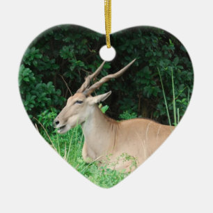 Südliche Eland Lebensraum-Verzierungen Keramikornament