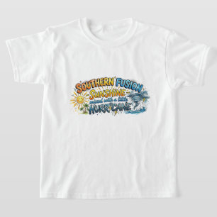 Südliche Fusion Sonnenschein Hurrikan Kinder Sassy T-Shirt
