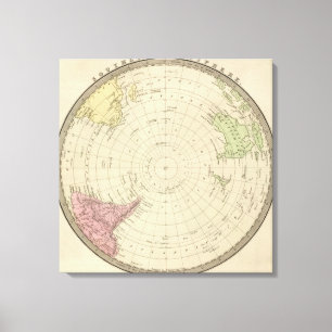 Südliche Hemisphäre 4 Leinwanddruck