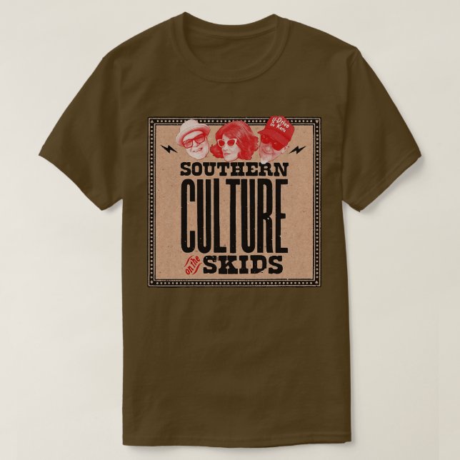 Südliche Kultur auf dem Skilanglauf T-Shirt (Design vorne)