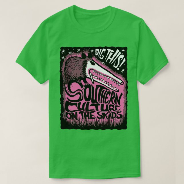Südliche Kultur auf dem Sockel T-Shirt (Design vorne)