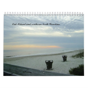 Südliche Küsten von NC Kalender