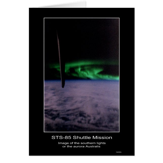 Südliche Lichter der Australis von NASA STS (Vorne)