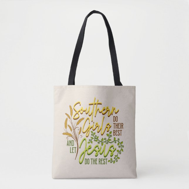 Südliche Mädchen Ließ Jesus die Erholung (Licht). Tasche (Vorderseite)