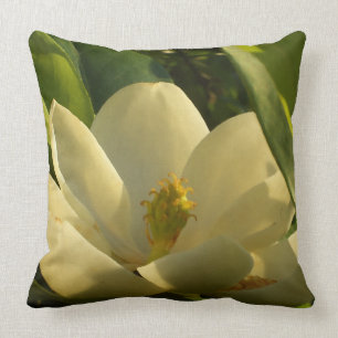 Südliche Magnolien-Blumen-Kissen Kissen