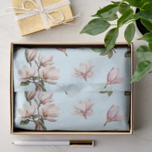 Südliche Magnolienblüten Seidenpapier