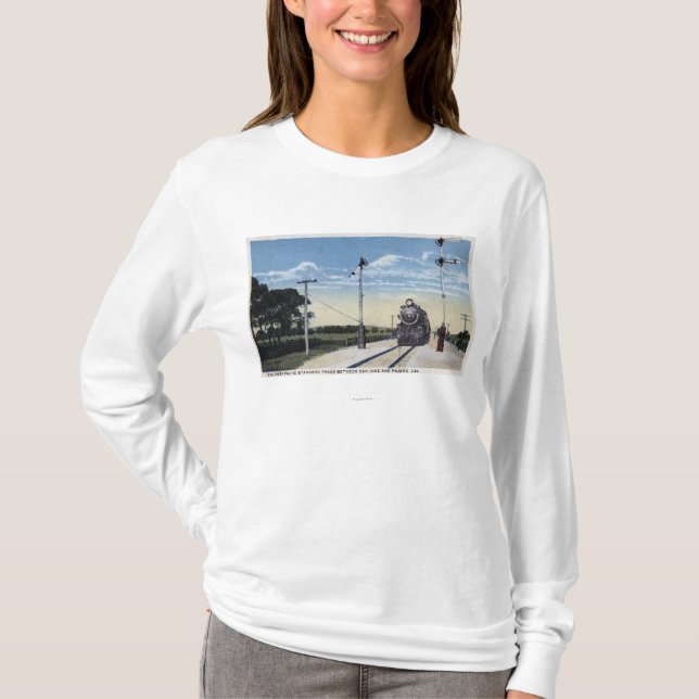 Südliche pazifische Eisenbahn zu Pajaro T-Shirt (Vorderseite)