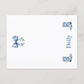 Südliche Properstiefel Postkarte