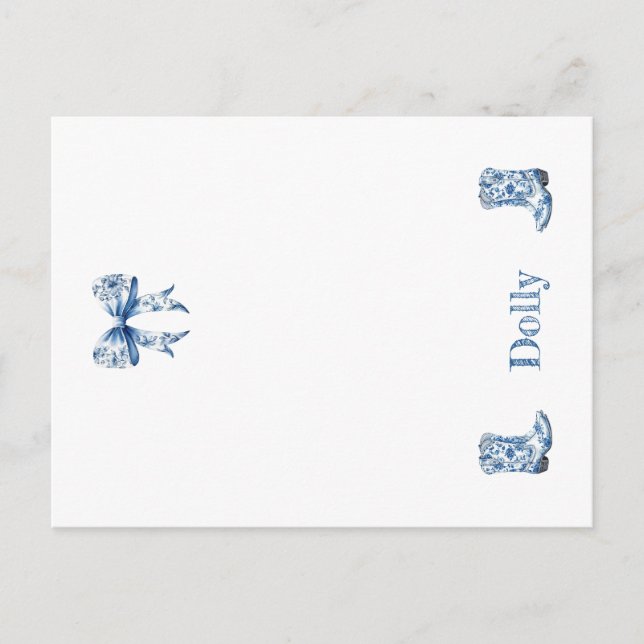 Südliche Properstiefel Postkarte (Vorderseite)