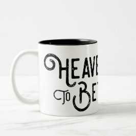 Südliche Redewendungen Himmel bis Betsy Kaffee Tas Zweifarbige Tasse