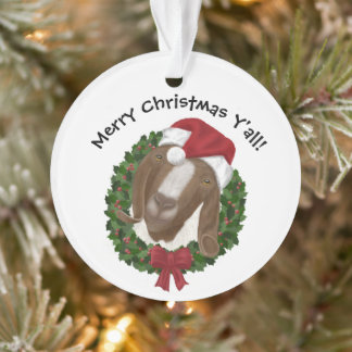 Südliche Weihnachtsziege Ornament
