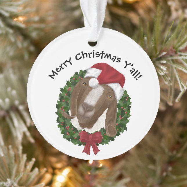Südliche Weihnachtsziege Ornament (Baum)