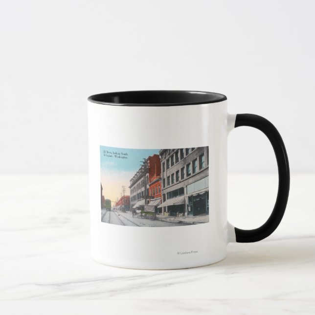Südlicher Blick aus der Elk Street Tasse (Rechts)