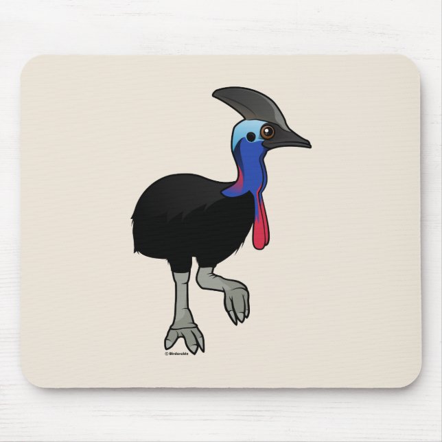 Südlicher Cassowary Mousepad (Vorne)