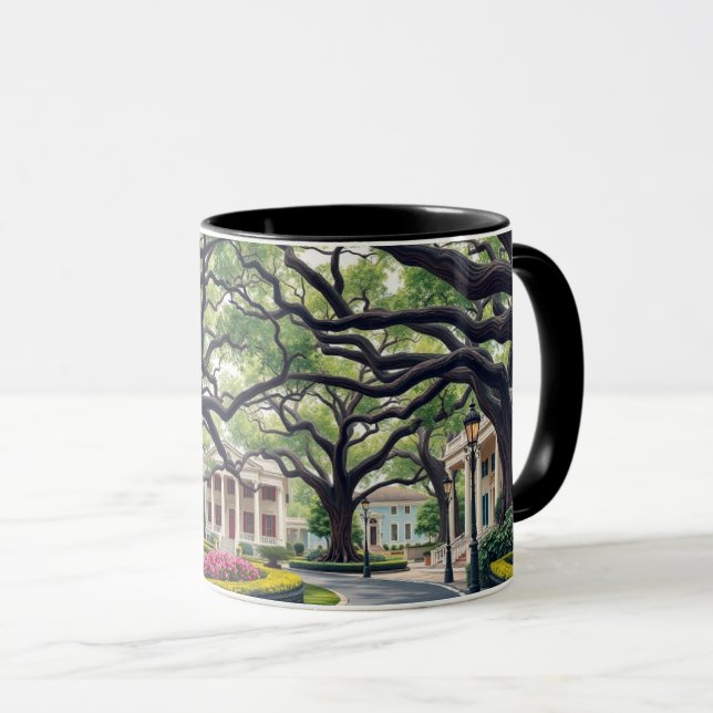 Südlicher Charme Tasse (VorderseiteRechts)