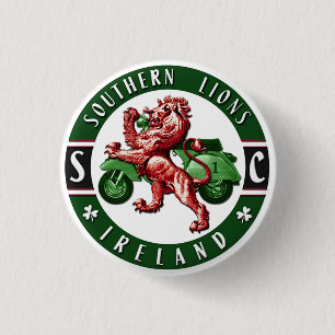 Südlicher Löwe-Roller-Verein Button