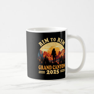 Südlicher Rand zum nördlichen Rand Grand Canyon 20 Kaffeetasse