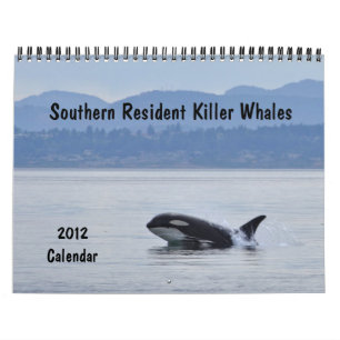 Südlicher ResidentKillerwale ~ 2012 Kalender