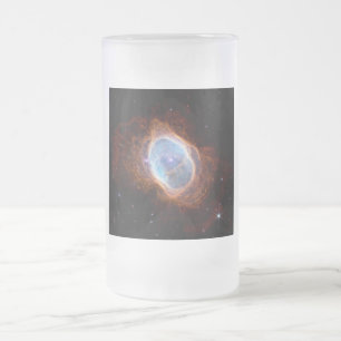 Südlicher Ringnebel Weltraum James-Webb-Teleskop Mattglas Bierglas